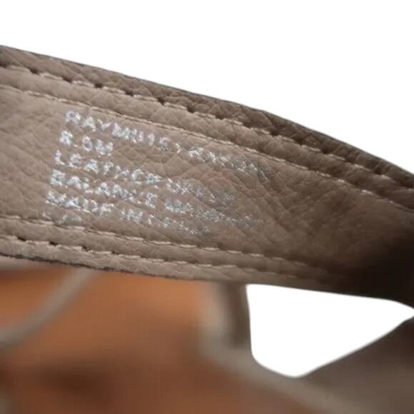 Steve Madden Shoe Women 8.5 Sandal Fashion Block Heel Buckle Strap Leather Rayme - Picture 11 of 12